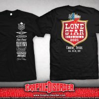 Tejasurf Original Lone Star Logo Tee S