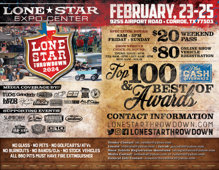 Lone Star Throwdown World's Best Truck Show Conroe, Texas